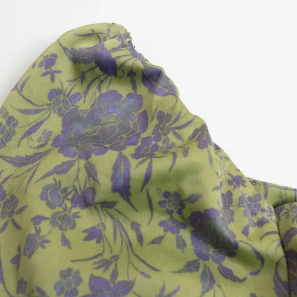 UO Floral Puff Sleeve Midi Dress - Picture 8 of 15